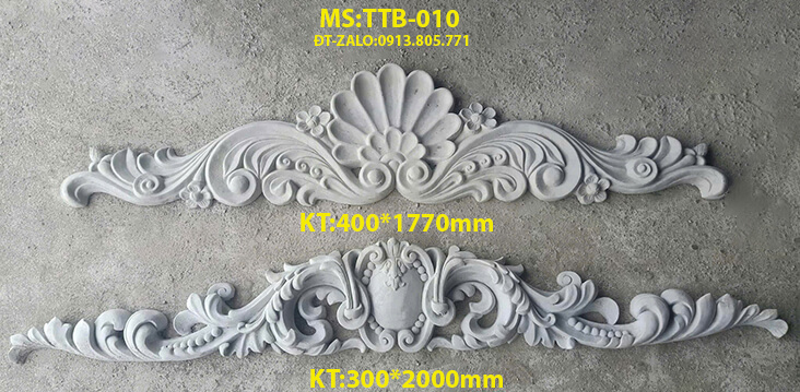 giá thi công phù điêu đầu cột trang trí nhà phố biệt thự tại đồng nai TTB010